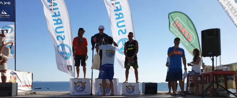 MANOBIANCO SUL PODIO AGLI ASSOLUTI DI SUP RACE CONI 2017