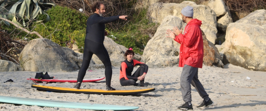 LEZIONE SURF INTERMEDIA DEL 22 FEBBRAIO 2019 | FOTO